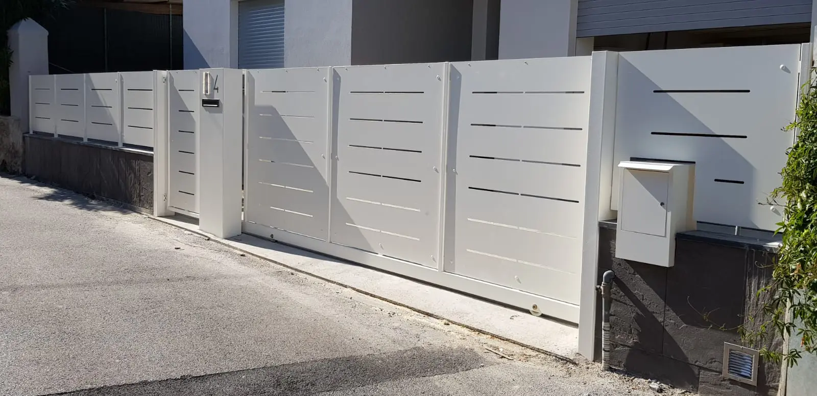 Recinzione in ferro tagli laser