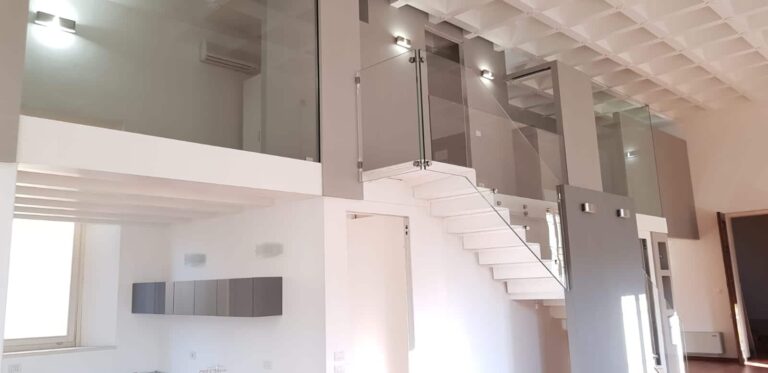 Parapetti in vetro e inox a Monselice (PD) | Turra Srl - foto 3