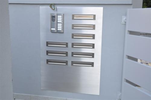 A15-Cassetta postale in acciaio inox