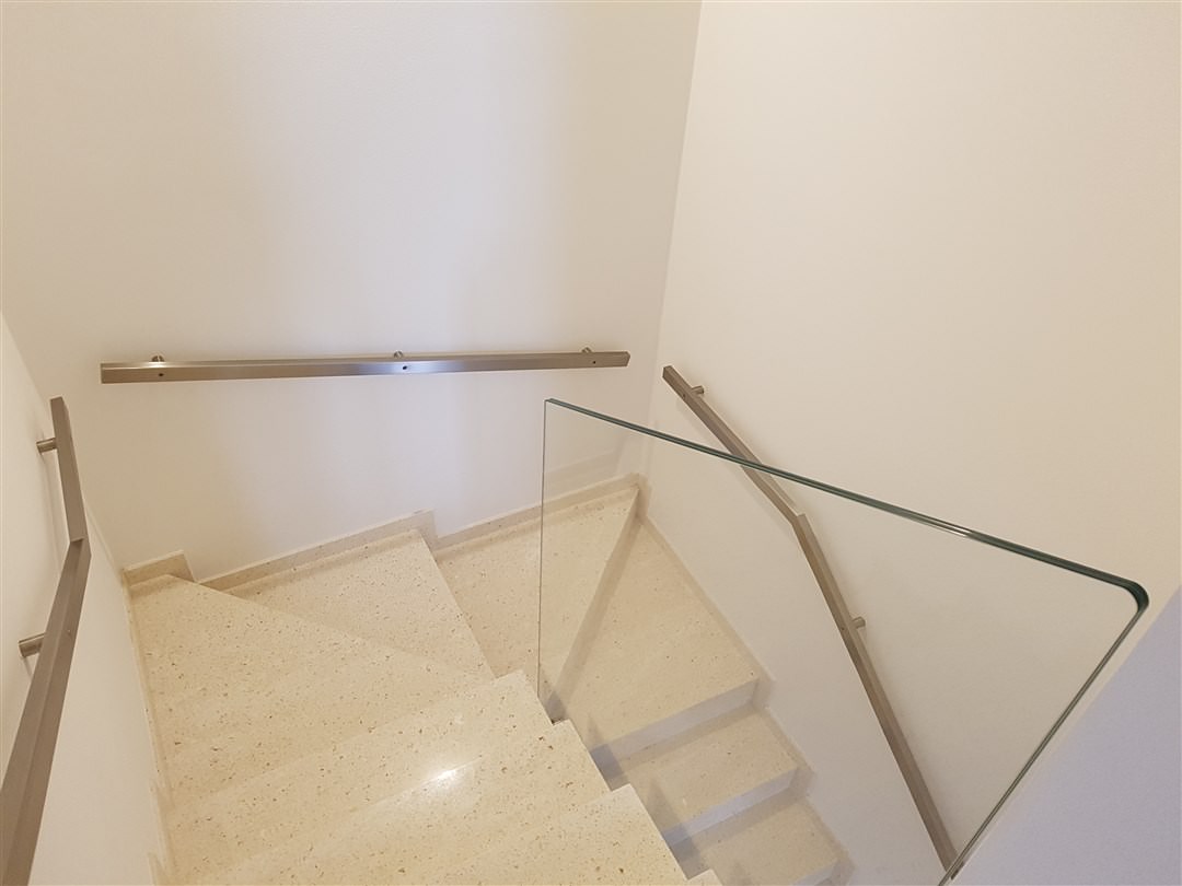 C01-Corrimano rettangolare inox