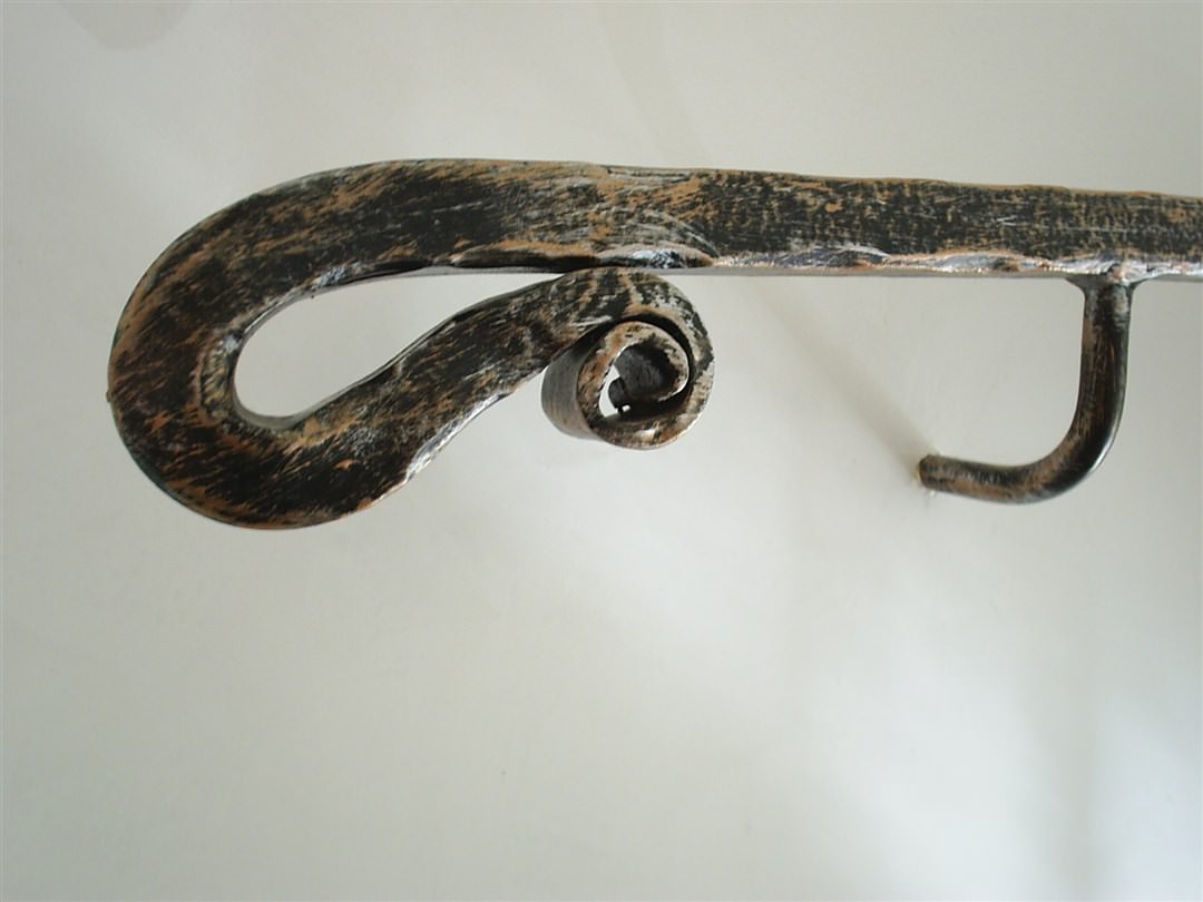 C19-Ricciolo corrimano in ferro