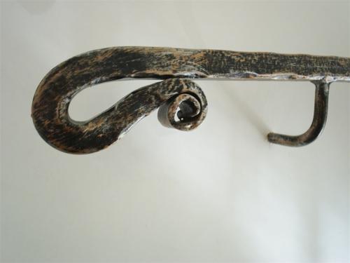 C19-Ricciolo corrimano in ferro