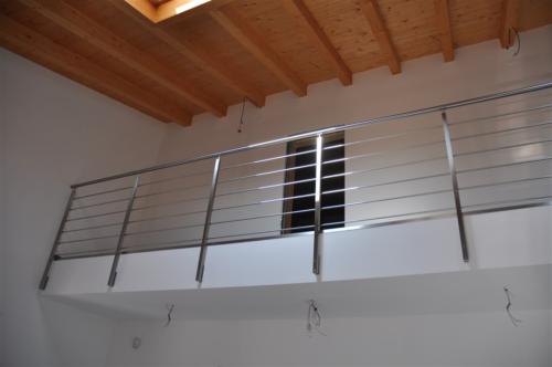 E25-Balasutra soppalco in acciaio inox