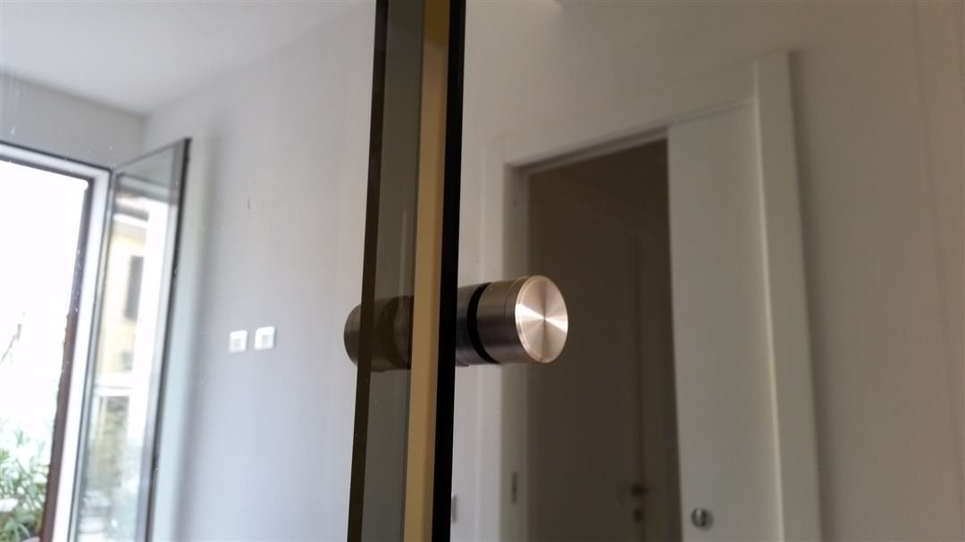 I24-Pomolo in acciaio inox